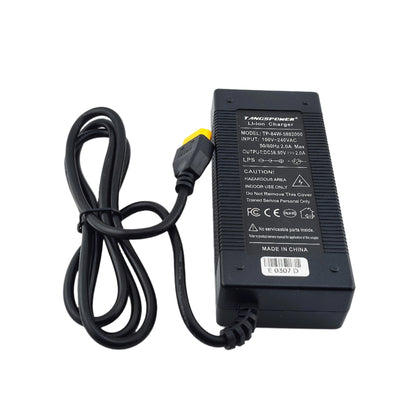 XT60 58.8V 2A Lithium Battery Charger for 14S 52V eBike eScooter