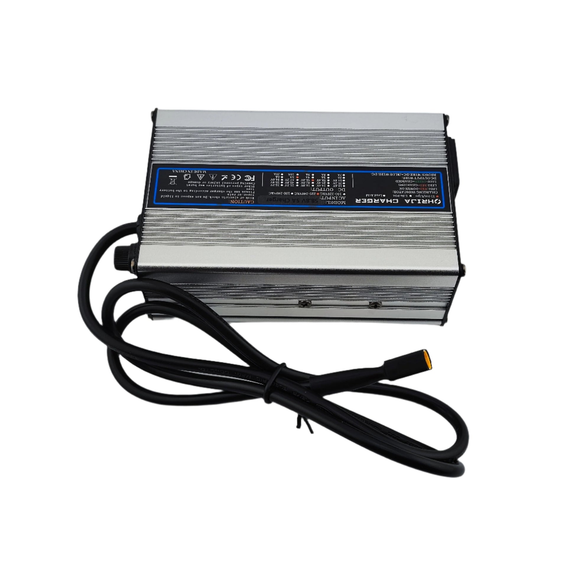 XT60 58.8V 5A Lithium Battery Charger for 14S 52V Electric bike/Scooter