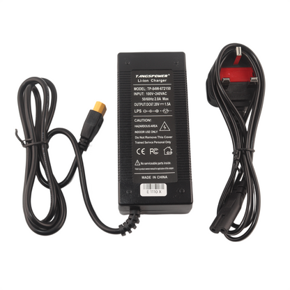 XT60 67.2V 1.5A Lithium Battery Charger for 16S 60V eBike eScooter